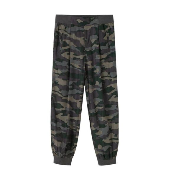 Truce Jogger Pants Satin Camo Casual Comfy Neutral - Picture 1 of 8